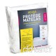 Protège Matelas 160x200 cm ACHUA Molleton 100% Coton 400 g/m2 Bonnet 40cm - B06Y8RFSWF
